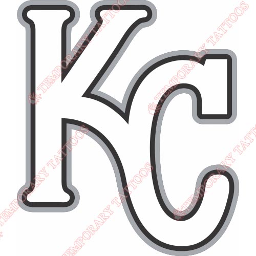 Kansas City Royals Customize Temporary Tattoos Stickers NO.1620